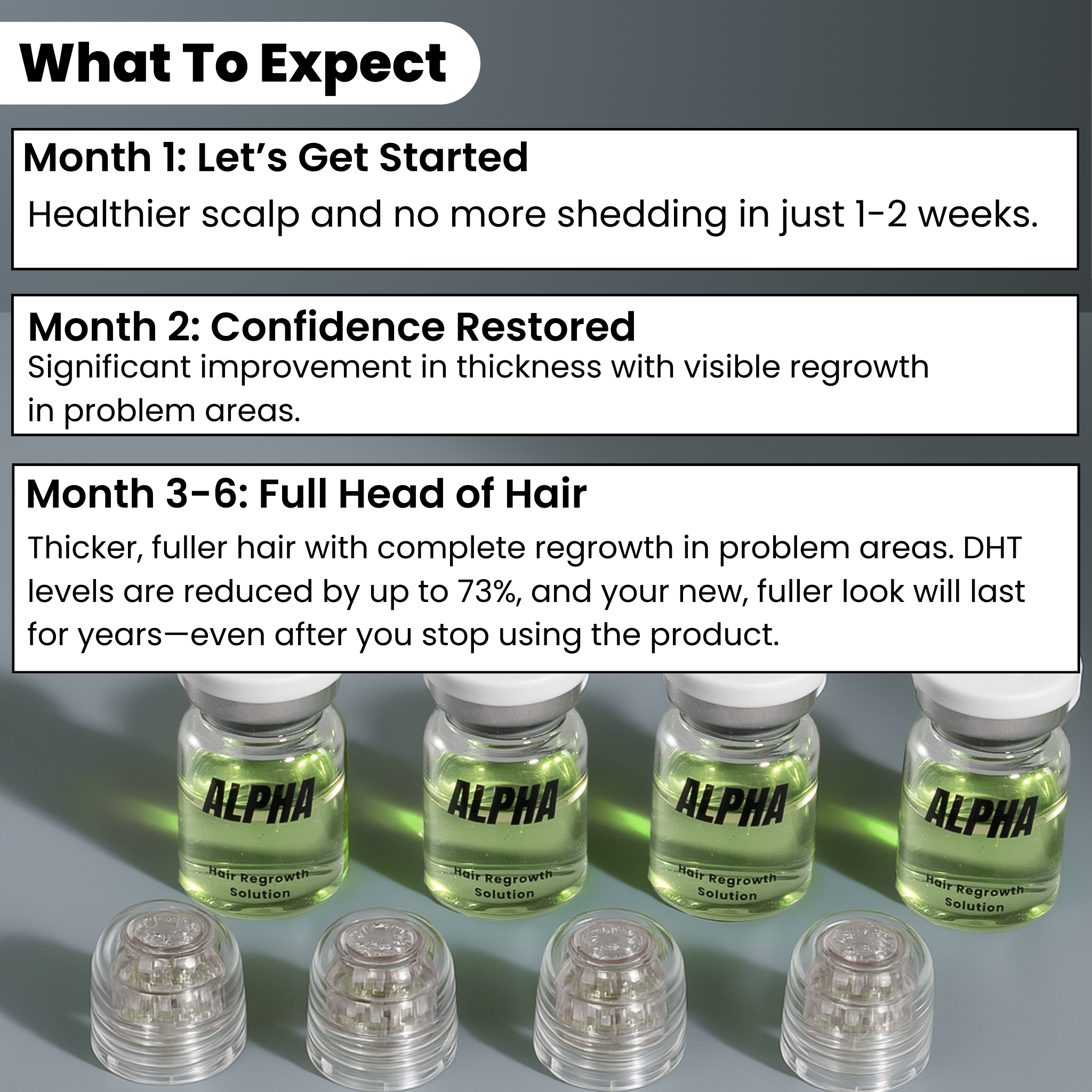 AlphaInfuseβ’ Hair Regrowth System