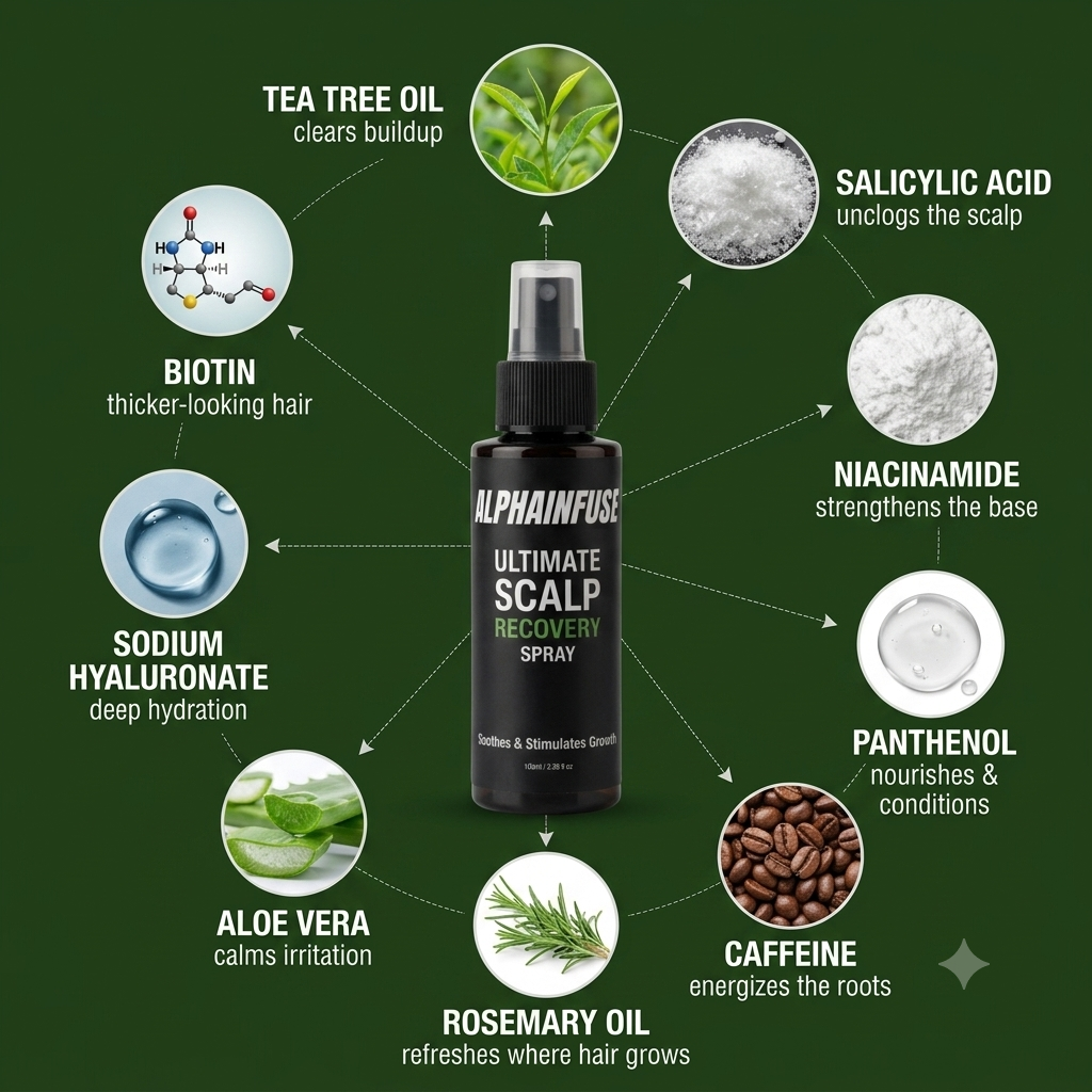 AlphaInfuse™ Ultimate Scalp Recovery Spray