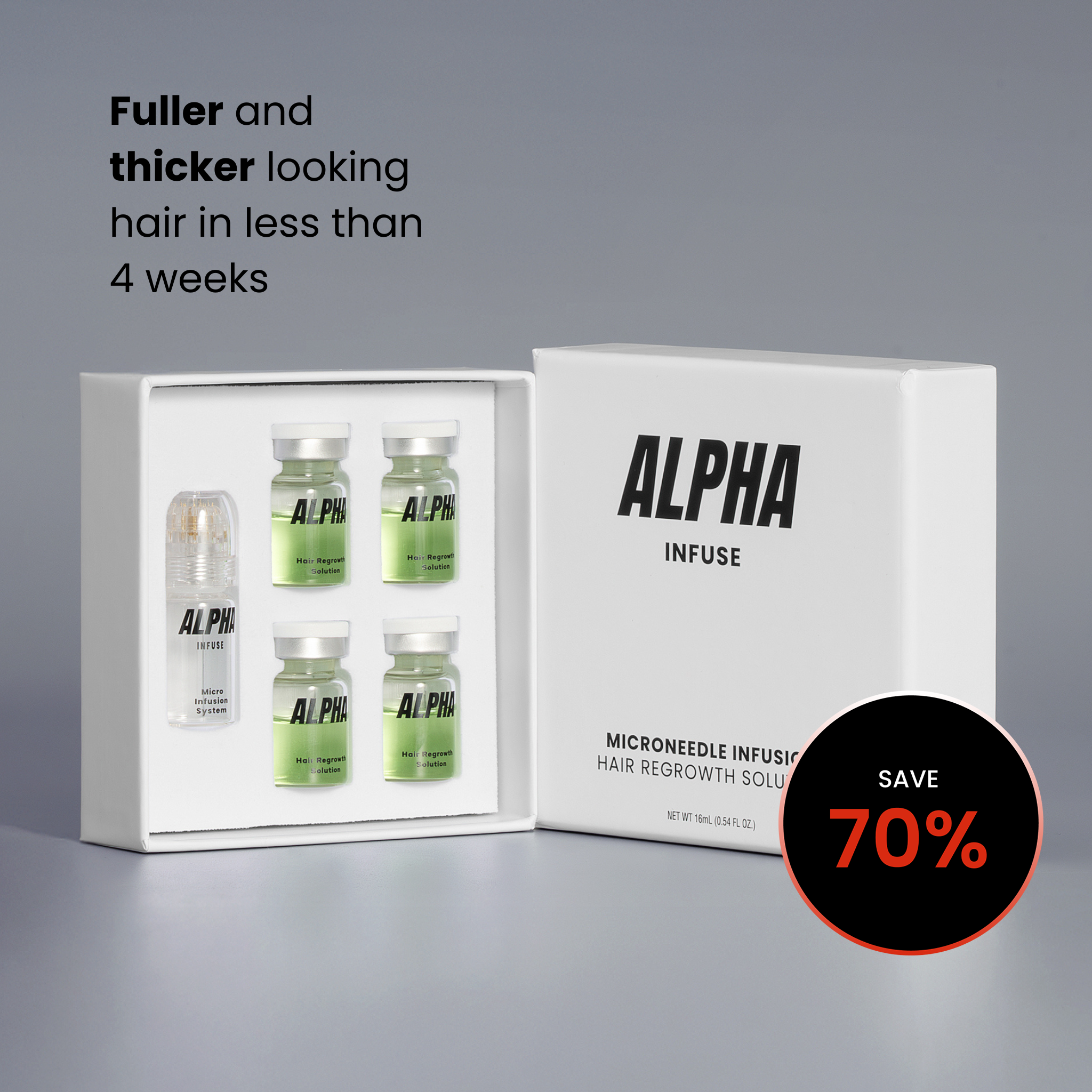AlphaInfuse™ Hair Regrowth System